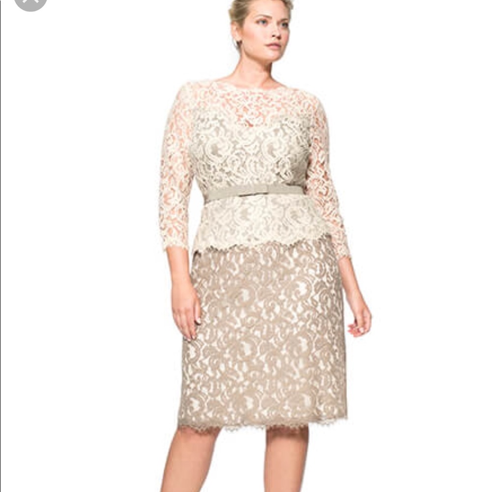 Tadashi Shoji Lace dress size 14